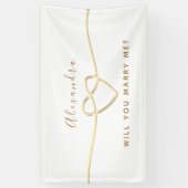 結婚してくれないか 横断幕 (縦)