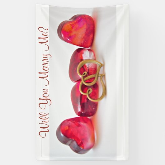 結婚してくれないか 横断幕 (縦)