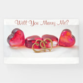 結婚してくれないか 横断幕 (横)