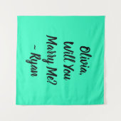 結婚してくれないか |結婚の提案 タペストリー (正面(横))