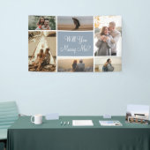 結婚してくれないか | 6写真提案コラージュ 横断幕 (トレードショー)