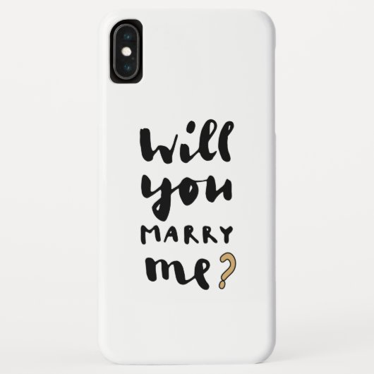 結婚してくれないか Case-Mate iPhoneケース (裏面)
