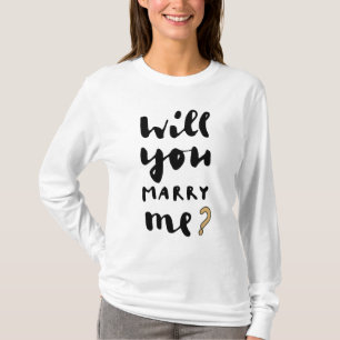 結婚してくれないか Tシャツ