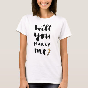 結婚してくれないか Tシャツ