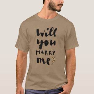 結婚してくれないか Tシャツ