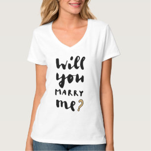 結婚してくれないか Tシャツ