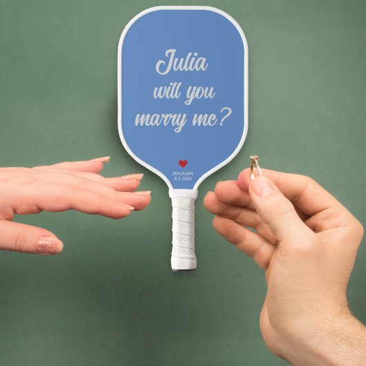 結婚してくれない？パーソナライズされた結婚案 ピックルボールラケット