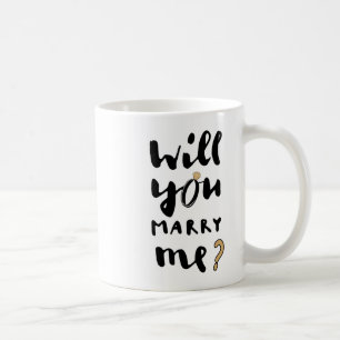 結婚してくれますか コーヒーマグカップ