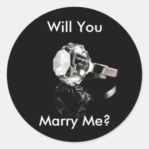 結婚してくれるか? ラウンドシール
