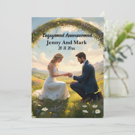 結婚してくれるか、婚約 招待状 (スタンド正面)