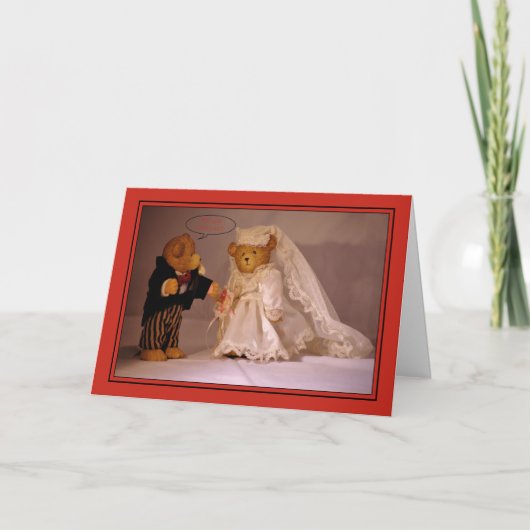 結婚してくれる?結婚の申し込み。ク結婚マ カード (正面)