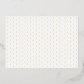 結婚してクリスマスおめでとう 写真ゴールド 箔シーズンカード (裏面)