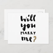 結婚して下さい ポストカード (正面/裏面)