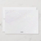 結婚して幸せ | ゴールドクリスマススクリプト写真 シーズンカード (裏面)