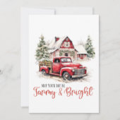 結婚して明るい日を 招待状 (正面)