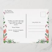 結婚して楽しく 箔シーズンポストカード (裏面)