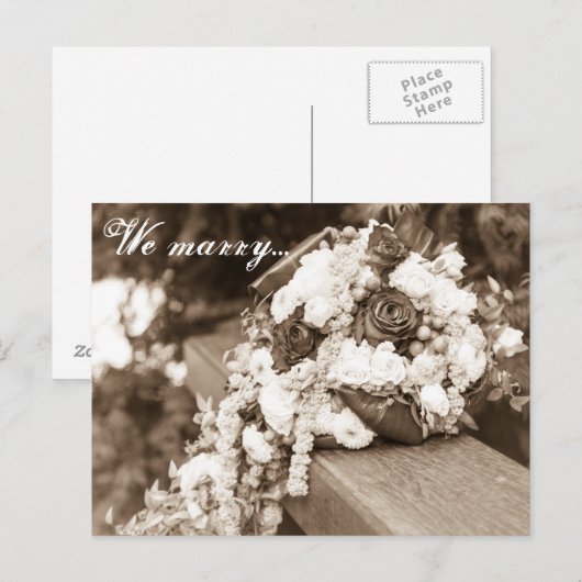 結婚して… ポストカード (正面/裏面)
