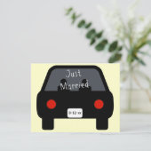 結婚しましたカー 招待状 (スタンド正面)