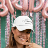 結婚しました キャップ