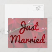 結婚しました ポストカード (正面/裏面)