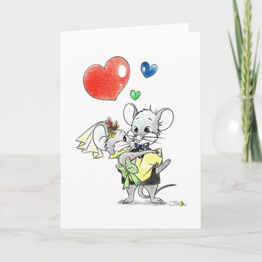 結婚しました 案内状 (正面)