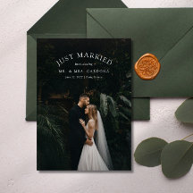 結婚しました！　秘密の挙式　ウェディングフォト発表