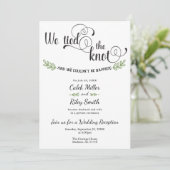 結婚しました 結婚式招待状 招待状 (スタンド正面)