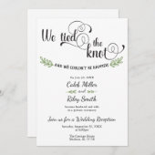 結婚しました 結婚式招待状 招待状 (正面/裏面)