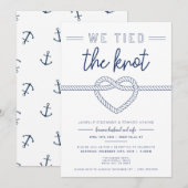 結婚しました 結婚発表と招待状 招待状 (正面/裏面)