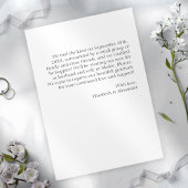 結婚しました 結婚発表カード | 青いリボン 招待状