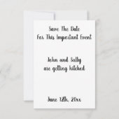 結婚します (裏面)