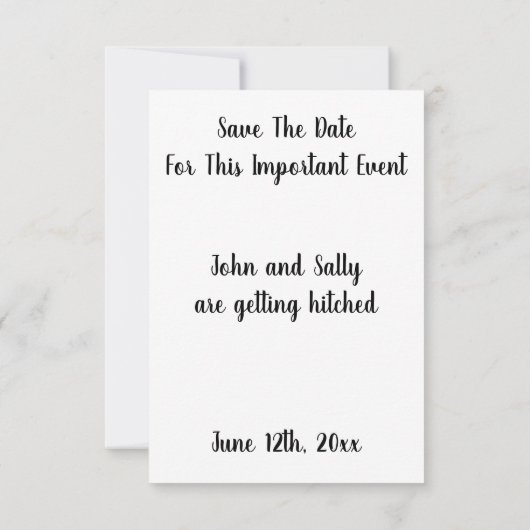 結婚します (裏面)