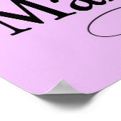 結婚しよう！の看板 ポスター (角)