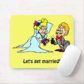 結婚しよう マウスパッド (マウス)