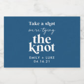 結婚しよう 乾杯 結婚記念品 リキュールボトルラベル (シングルラベル)