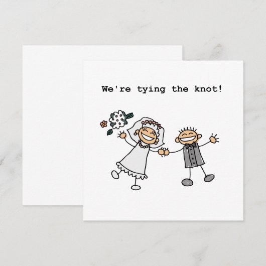 結婚しよう 案内状 (正面/裏面)