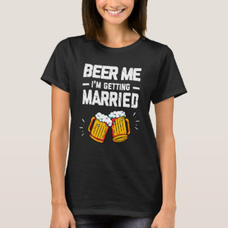 結婚するからビールちょうだい メンズ 結婚式 二次会 Tシャツ