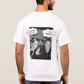 結婚するぞ!!! Tシャツ (裏面)