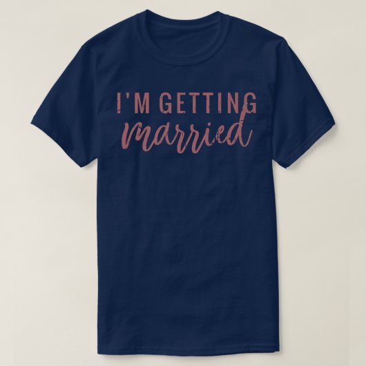 結婚するよ！花嫁が可愛いすぎる！ブライズメイドと独身最後の夜 Tシャツ (デザイン正面)