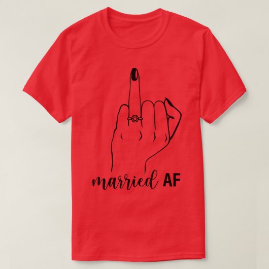 結婚するよ！ 花嫁になる 結婚指輪 未来のミセス Tシャツ (デザイン正面)