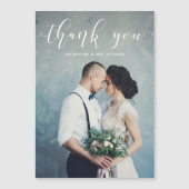 結婚するエレガントな書道|は写真感謝していしています (正面)