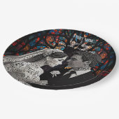 結婚するカップルへの特別なギフトのアイデア ペーパープレート (アングル)