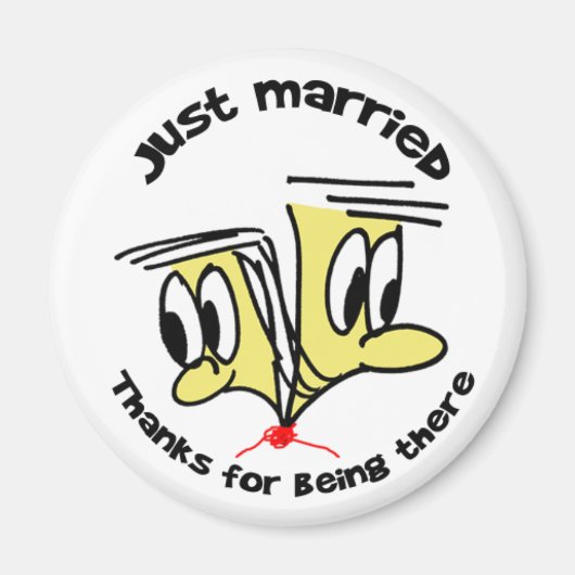 結婚するカップル マグネット (正面)