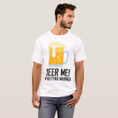 結婚するビール Tシャツ (正面フル)