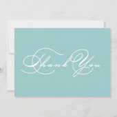 結婚するロマンチックな原稿%PIPE%は写真カード感謝していしています サンキューカード (裏面)