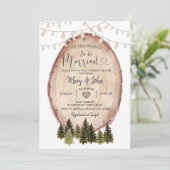 結婚する季節　フォレストウェディング 招待状 (スタンド正面)