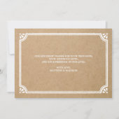 結婚する最も甘い日|は写真カード感謝していしています サンキューカード (裏面)