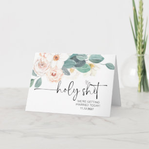 結婚する私の新郎妻に新郎結婚式の日 カード