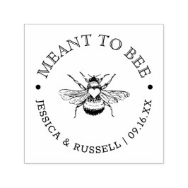 結婚する運命の二人 セルフインキングスタンプ