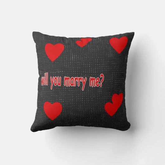 結婚する クッション (裏面)